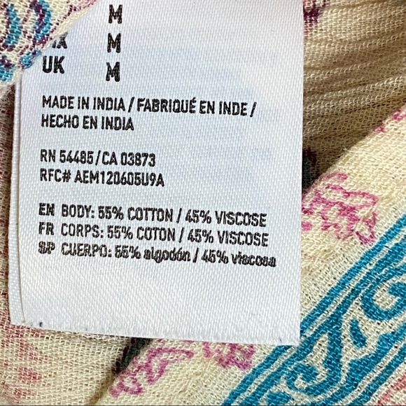 American Eagle outfitters boho floral romper M - Picture 6 of 6